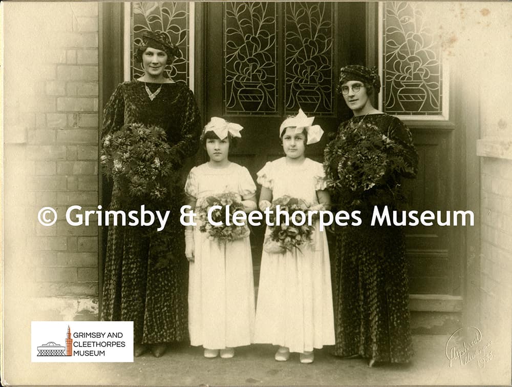 Matrons of honour and bridesmaids by Alphred 1933.