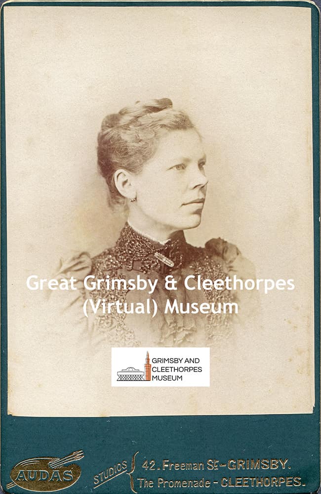 Portrait of a fine lady by Audas c1890.