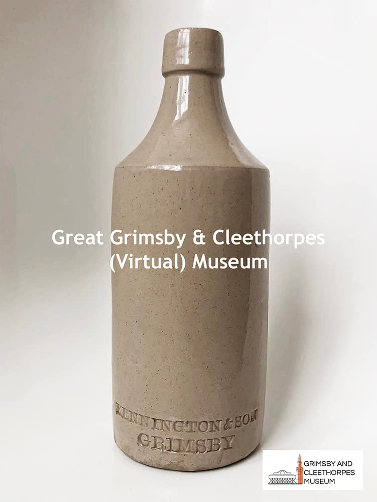 Kennington & Son, Grimsby Porter bottle c1851-1871.