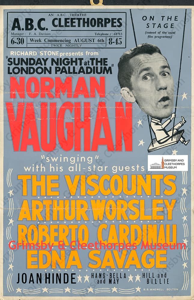 ABC Cleethorpes; Norman Vaughan and his all star guests 1962.