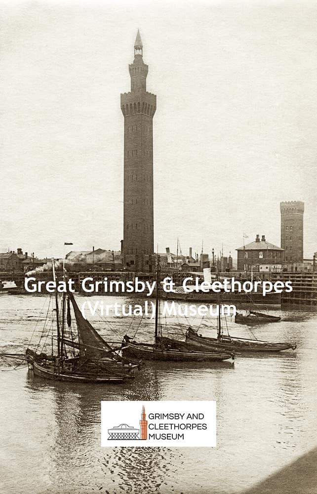 Old Trawlers at Grimsby Docks c1905.