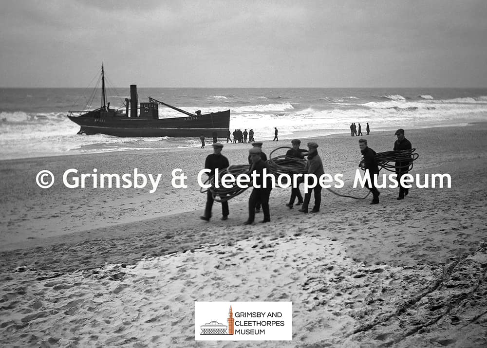 ‘Pitgaveny’ BF.151 ashore at Gorleston – Photo 2. 1936.