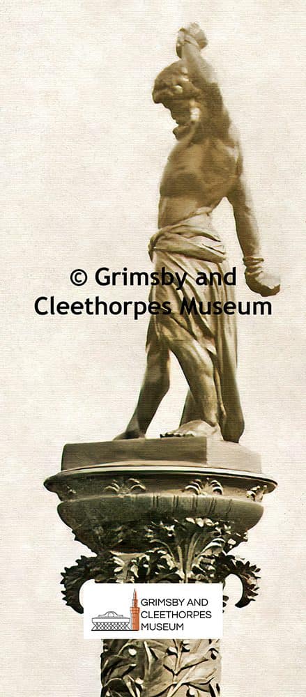 The figure of Samson in People’s Park c1910.